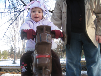 Lyla in the park