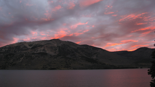 Mt Sheridan at Sunset
